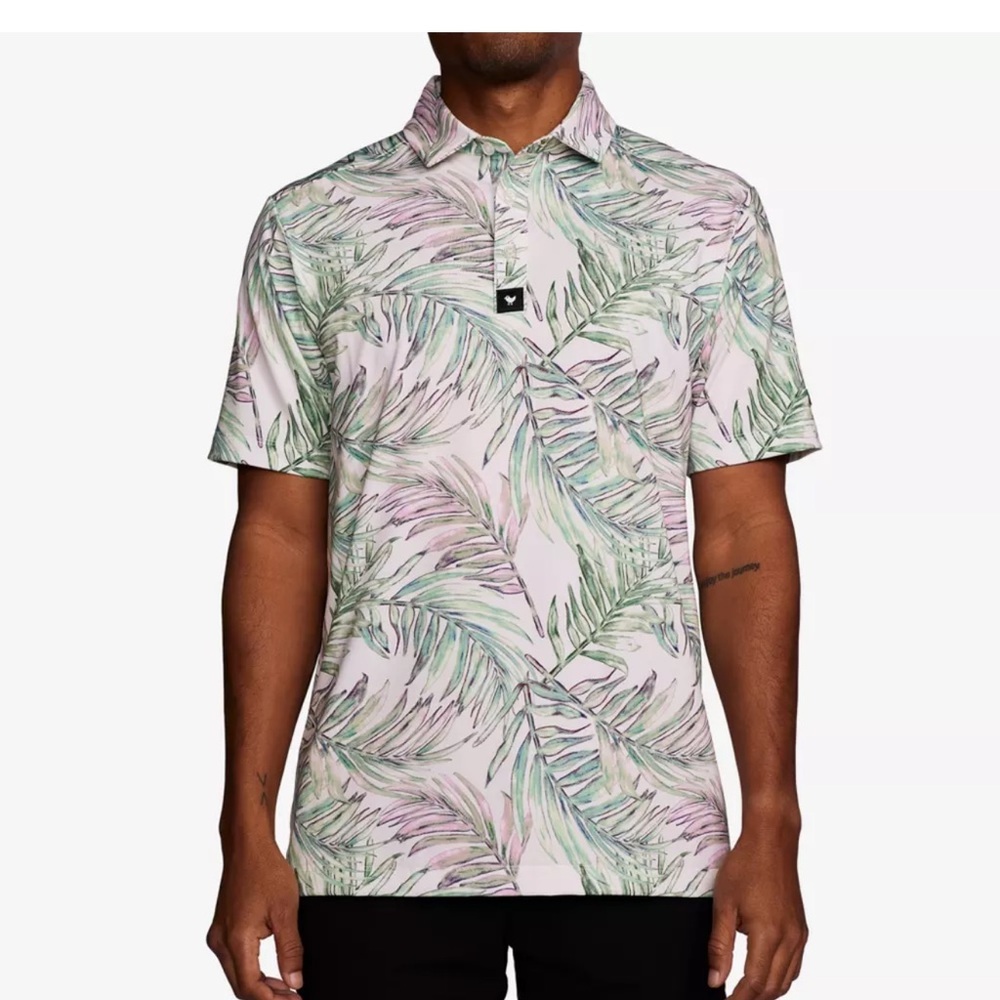 Bad Birdie Incognito Men's Short Sleeve Golf Polo Shirt